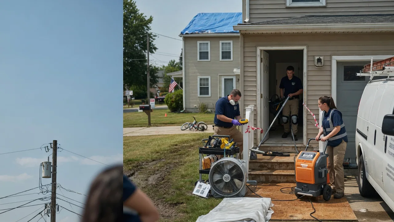 Water Damage Repair in Morganza, LA near me